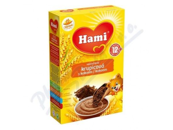 Hami молочная манная каша с какао 225 г